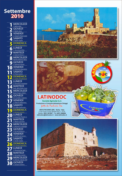 Calendario 2010